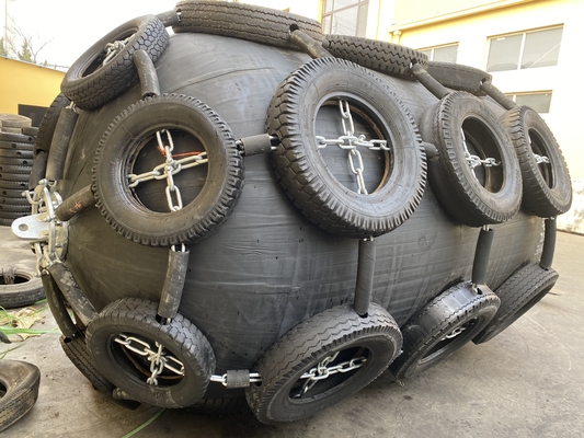 Natuurlijke rubber lucht gevulde pneumatische rubber fenders met 6-10 jaar levensduur