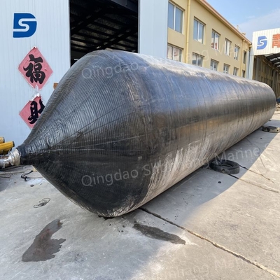 Black Marine Rubber Airbag met opblaas- en reparatie-kits OEM beschikbaar voor op maat gemaakte behoeften