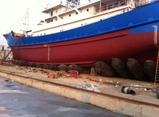 Antihoge druk Opblaasbare Rubberluchtkussen Anti het Verouderen Schip Onderwaterluchtkussens