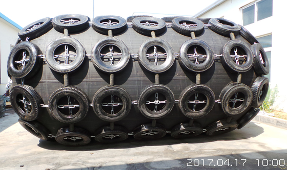 6 tot 10 jaar levensduur Pneumatische rubber fender voor keten net type efficiëntie