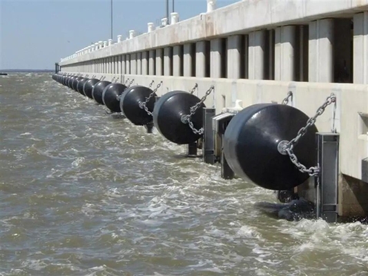 Uitstekende weerbestandheid EVA Foam Fender aanpasbaar voor haven en haven bescherming