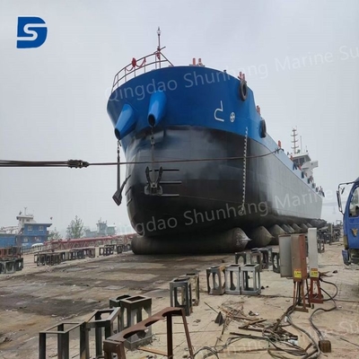 Scheepsdocking en -ontdocking Marine rubber airbag Grootte aanpasbaar