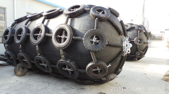 OEM Beschikbare Opblaasbare Interne Druk50kpa Pneumatische Rubberstootkussens