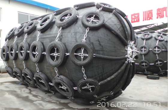 Opblaasbare de Bootstootkussens Pneumatische Rubberyokohama Marine Fenders van de schipbescherming