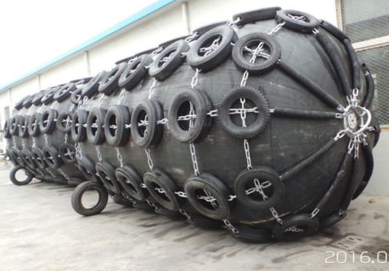 Natuurlijke Nylon Pneumatische Rubber van de Beschermingsyokohama van de StootkussenOlietanker het Stootkussengrootte