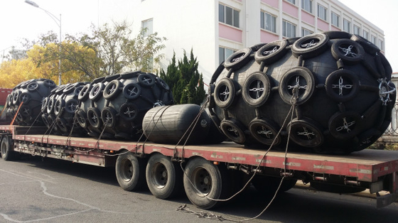 Van het de Bootdok van het kade de Pneumatische Rubberstootkussen Bescherming Marine Fenders