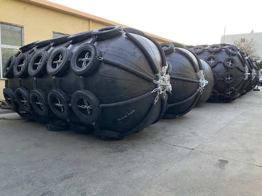 STD de Bumper Yokohama Marine Fenders Nylon Rubber Pneumatic van de Meertrosboot