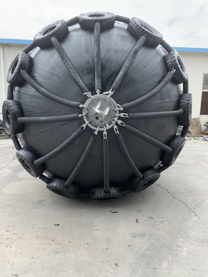 Zwarte die Pneumatische Rubberstootkussens drijven