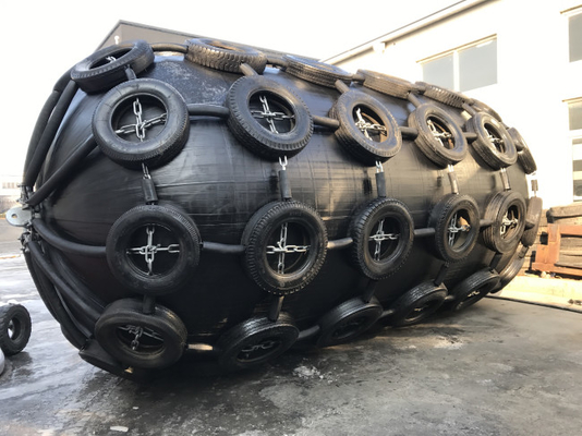 De netto Rubberstootkussens van Typemarine inflatable ship to ship Yokohama