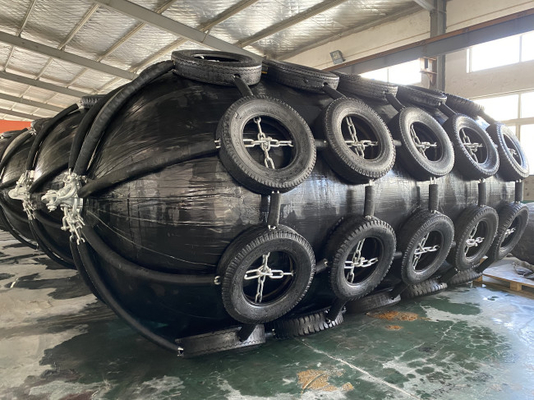 BV verklaarde Opblaasbaar Rubberstootkussen Yokohama ISO 17357 Pneumatische Stootkussens voor Schepen