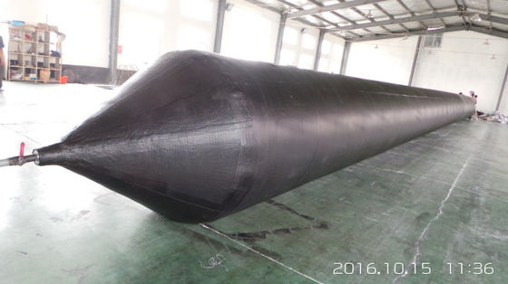 Goede luchtdichtheid op maat gemaakte scheepslanceerluchtzak ontworpen voor lastverdeling en veilig lanceren van zeeschepen