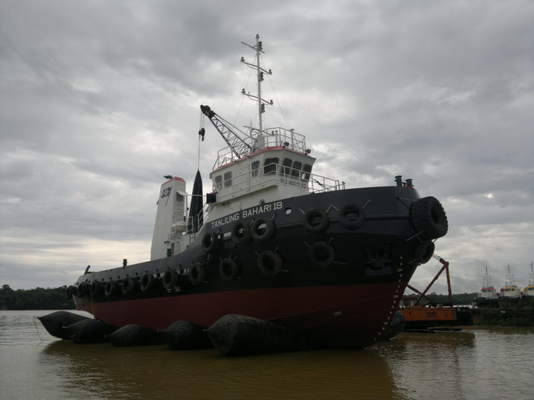 5 lagenschip Lanceringsluchtkussens die Natuurrubber Marine Salvage Airbags dokken