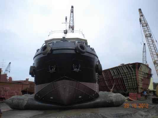 Van het het Luchtkussenschip van roestvrij staaltoebehoren Opblaasbare Rubber de Boot Zware Opheffende Luchtkussens