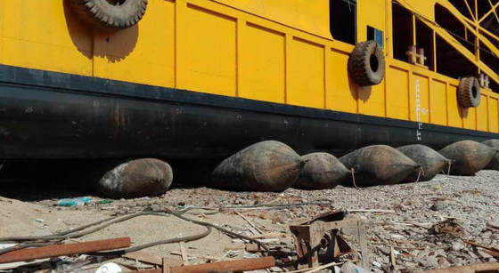 Natuurrubberschip Lanceringsluchtkussens Algemene Windende Dokkende Marine Salvage Airbags