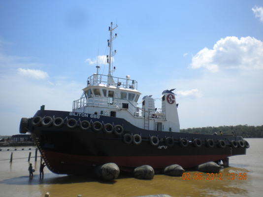 Lucht Gevulde de Aak van Marine Rubber Airbag High Pressure Dokkende Lanceringsluchtkussens