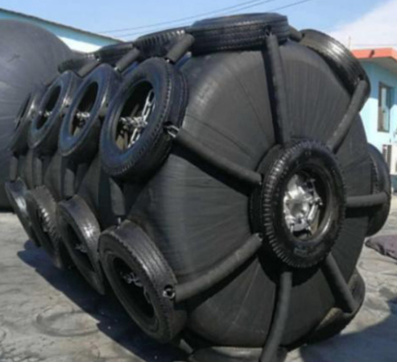 STD EVA Foam Filled Fender Boat Stootkussens van de de Bootmeertros van de Beschermingsband de Netto